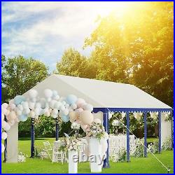 Outdoor Gazebo Canopy Event Wedding Party Tent With Side Walls Galvanized Steel