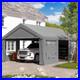 Outdoor-Grey-Carport-10x20-Heavy-Duty-Canopy-Shed-Portable-Garage-Party-Tent-01-eent
