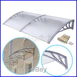 Outdoor Manual Patio 40 x 80 Window Door Deck Awning Sunshade Shelter Canopy