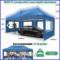 Outdoor Party Tent 20x40' 13x26' 10x30' for Wedding Event Gazebo Canopy