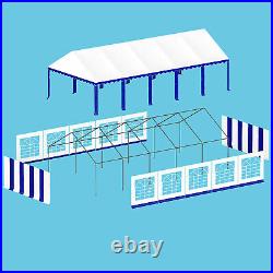 Outdoor Party Tent Heavy Duty Wedding Canopy Gazebo 20'x40' 16'x32' 13'x26