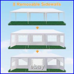 Outdoor Party Tent, Patio Canopy Gazebo withRemovable Sidewalls Instant Event Tent