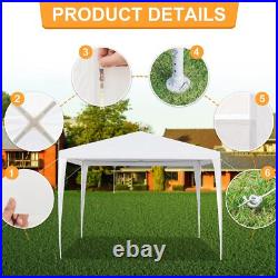 Outdoor Party Tent, Patio Canopy Gazebo withRemovable Sidewalls Instant Event Tent