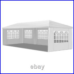Outdoor Party Tent Pop Up Canopy Detachable Sidewalls Wedding Gazebo Pavilion