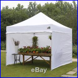 Outdoor Patio Folding Event Tent Shelter 10x10 EZ Pop Up Canopy WithN Side Walls