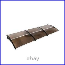 Outdoor Patio Window Front Door Awnings Canopy Cover Snow Rain Protector Shade