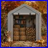 Outdoor-Portable-Storage-Shed-Heavy-Duty-Bike-Tent-with-Roll-up-Zipper-Door-01-bb