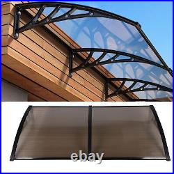 Outdoor Shed Cover Door Window Eaves Garden Shelter Canopy Roof Porch DIY Awning