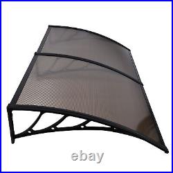 Outdoor Shed Cover Door Window Eaves Garden Shelter Canopy Roof Porch DIY Awning