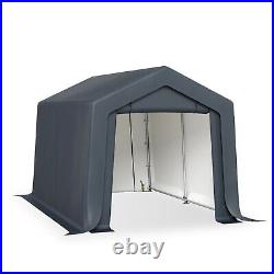 Outdoor Storage Shelter Shed Garage Carport Heavy Duty 12x14' 10x15' 13x22' Gray