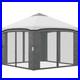 Outsunny-10-x-10-Pop-Up-Canopy-Foldable-Party-Tent-with-Nettings-Gray-01-wzg