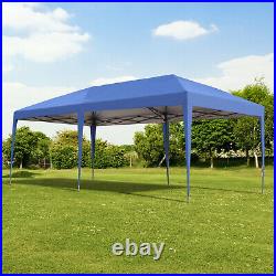 Outsunny 10 x 20 Outdoor Gazebo Pop Up Canopy Wedding Party Tent with 2-Tier