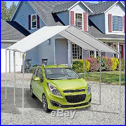 Outsunny 10' x 20' x 8.5' Heavy Duty Carport Canopy with UV-Water Resistance