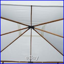 Outsunny 10'x10' Patio Gazebo Outdoor Fir Canopy Tent Shelter Pavilion Party