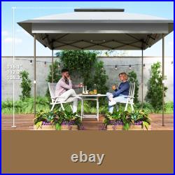 Outsunny 12' x 12' Outdoor Pop-Up Tent Canopy With Mesh Sidewalls and Bag