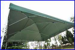 Outsunny 13'x13' Easy Pop Up Canopy Shade Cover Party Tent Outdoor Gazebo Green
