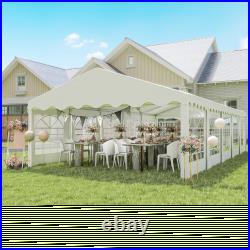 Outsunny 16.5' x 33' Party Tent Canopy with Removable Sidewalls
