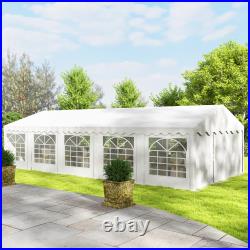 Outsunny 16.5' x 33' Party Tent Canopy with Removable Sidewalls