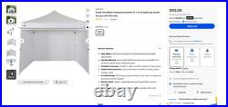 Ozark Trail 10 x 10 Commercial Canopy with Sidewalls 577604356