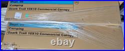 Ozark Trail 10 x 10 Commercial Canopy with Sidewalls 577604356
