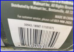 Ozark Trail 11.5' x 10' Hexagonal Glamping Canopy with Built-in LED Lights