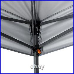 Ozark Trail 12' x 12' Instant Straight Leg Canopy for Camping Gray