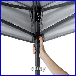 Ozark Trail 12' x 12' Instant Straight Leg Canopy for Camping Gray