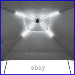 Ozark Trail 14' x 14' Instant Lighted Canopy for Camping