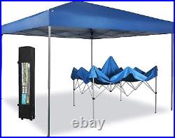 PHI VILLA 10'x10' Outdoor Canopy Pop up Camping Sun Shelter for Beach and Party