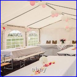 PHI VILLA 16'x20' Party Tent Heavy Duty Canopy Tent Outdoor Wedding Event Gazebo