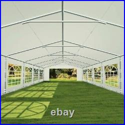 PHI VILLA 20' x 40' Party Tent Heavy Duty Outdoor Canopy Wedding Event Gazebo