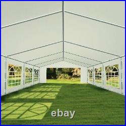 PHI VILLA Heavy Duty Tent Wedding Party Canopy Tent Outdoor Event Gazebo 16'x32