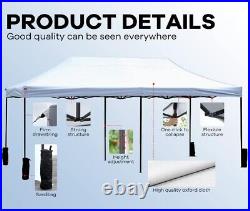 Party Tent, 10x20 Canopy Tent Pop Up Canopy Folding Protable Ez up Canopy