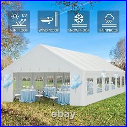 Party Tent Heavy Duty 20x40ft Tents Upgraded Commercial Wedding Event Shelter