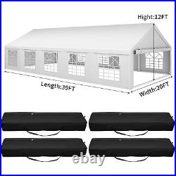 Party Tent Heavy Duty 20x40ft Tents Upgraded Commercial Wedding Event Shelter