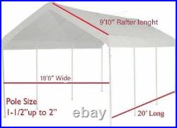 Party Tent Replacement Canopy Tarp Set (Top and Side Paneling) 5pc