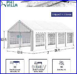 Party Tent Wedding Patio Gazebo Outdoor Carport Canopy Shade 4-Size Removable
