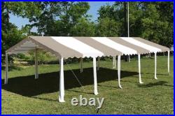 Party Wedding Tent Shelter Canopy with Waterproof Top 32'x16' Budget PVC Sand
