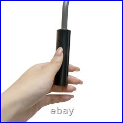 Patio Awning Retractable Awning Sunshade Shelter 6.5-10ft Height Adjustable