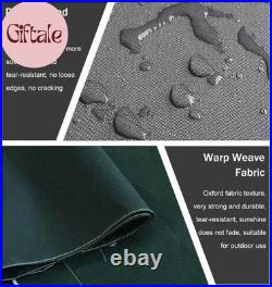Patio Awning Retractable Replacement Canvas, Patio Awning for Patio, Balcony, With