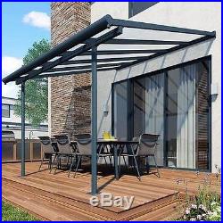 Patio Cover Awning Garden 3m X 3m Outdoor Canopy Shelter UV Protection Carport