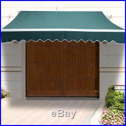 Patio Manual Retractable Deck Awning Sun Shade Shelter Canopy Outdoor 3 Colors