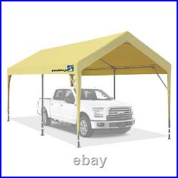 Peaktop Outdoor 10x20ft Heavy Duty Adjustable Carport Car Shelter Canopy Garage