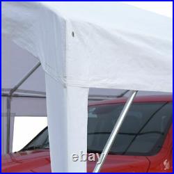 Peaktop Outdoor Heavy Duty 10X20 Storage Shed Carport Car Shelter Canopy Garage