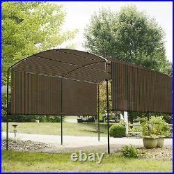 Pergola Shade Covers Replacement Canopy Sun Shade Screen Panels with Rod Pockets