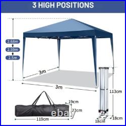 Pop UP Party Tent Canopy Gazebo Event Waterproof Outdoor 4 Walls 10'x 10' Tent