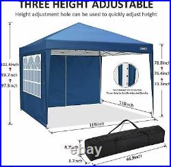 Pop Up Canopy 10×20' Waterproof Party Wedding Tent Heavy Duty Folding Gazebo A+