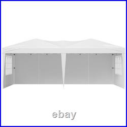 Pop Up Canopy 10 x 20 FT Pop Up Gazebo Tent with 3 Sidewalls & 2 Windows Pop Up Canopy 10 x 20 FT Pop Up Gazebo Tent with 3 Sidewalls & 2 Windows