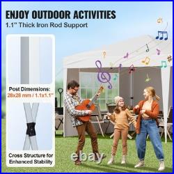 Pop Up Canopy 10 x 20 FT Pop Up Gazebo Tent with 3 Sidewalls & 2 Windows