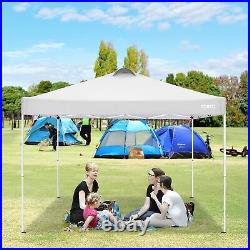 Pop Up Canopy 10x10Foldable Waterproof Oxford Cloth Awning Tent with wind US. Y